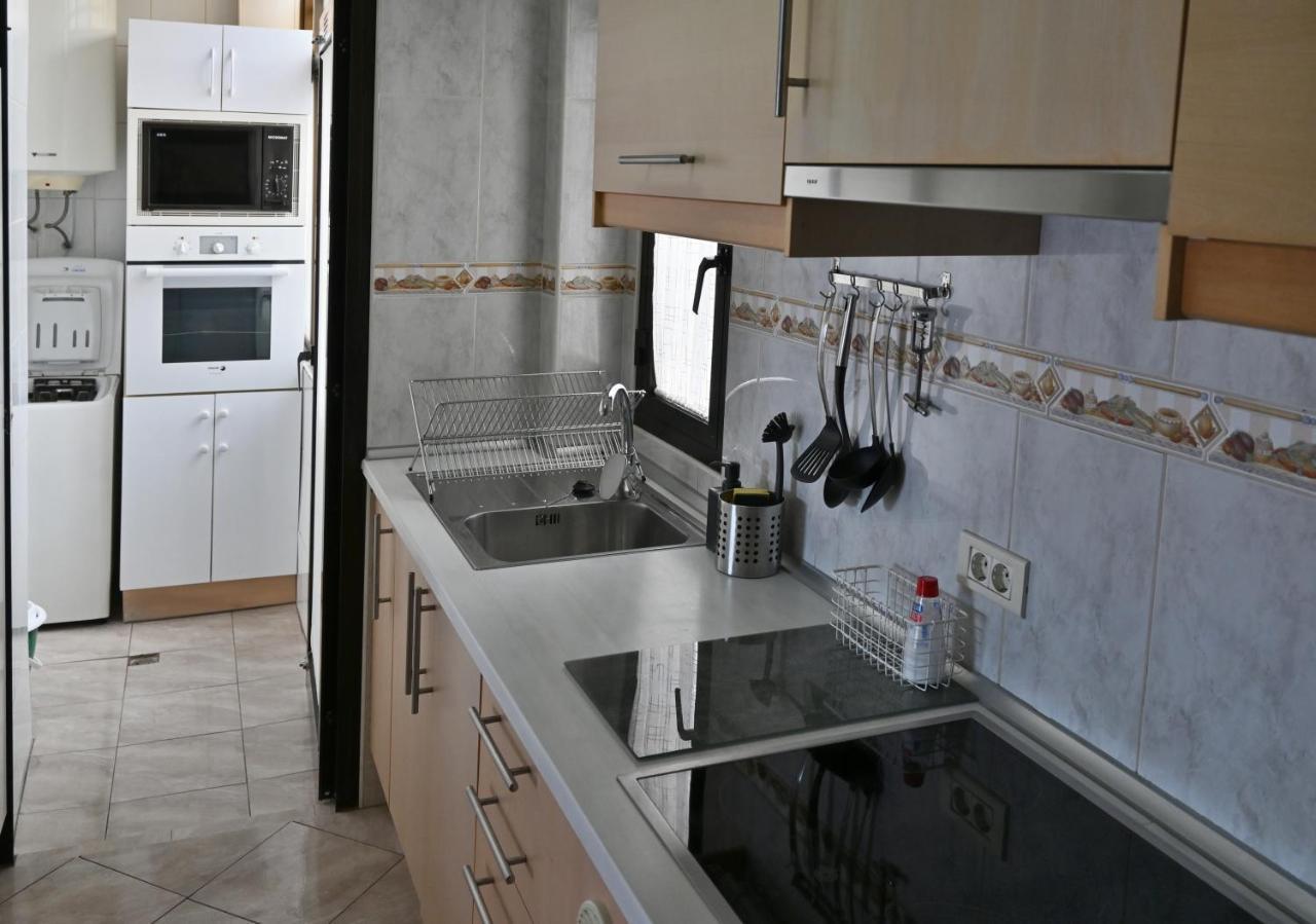 1St Line Sea View - Plaza Apartment Puerto de Santiago  Ngoại thất bức ảnh